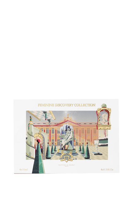 Feminine Discovery Perfume Collection Castle Edition, Set of 4